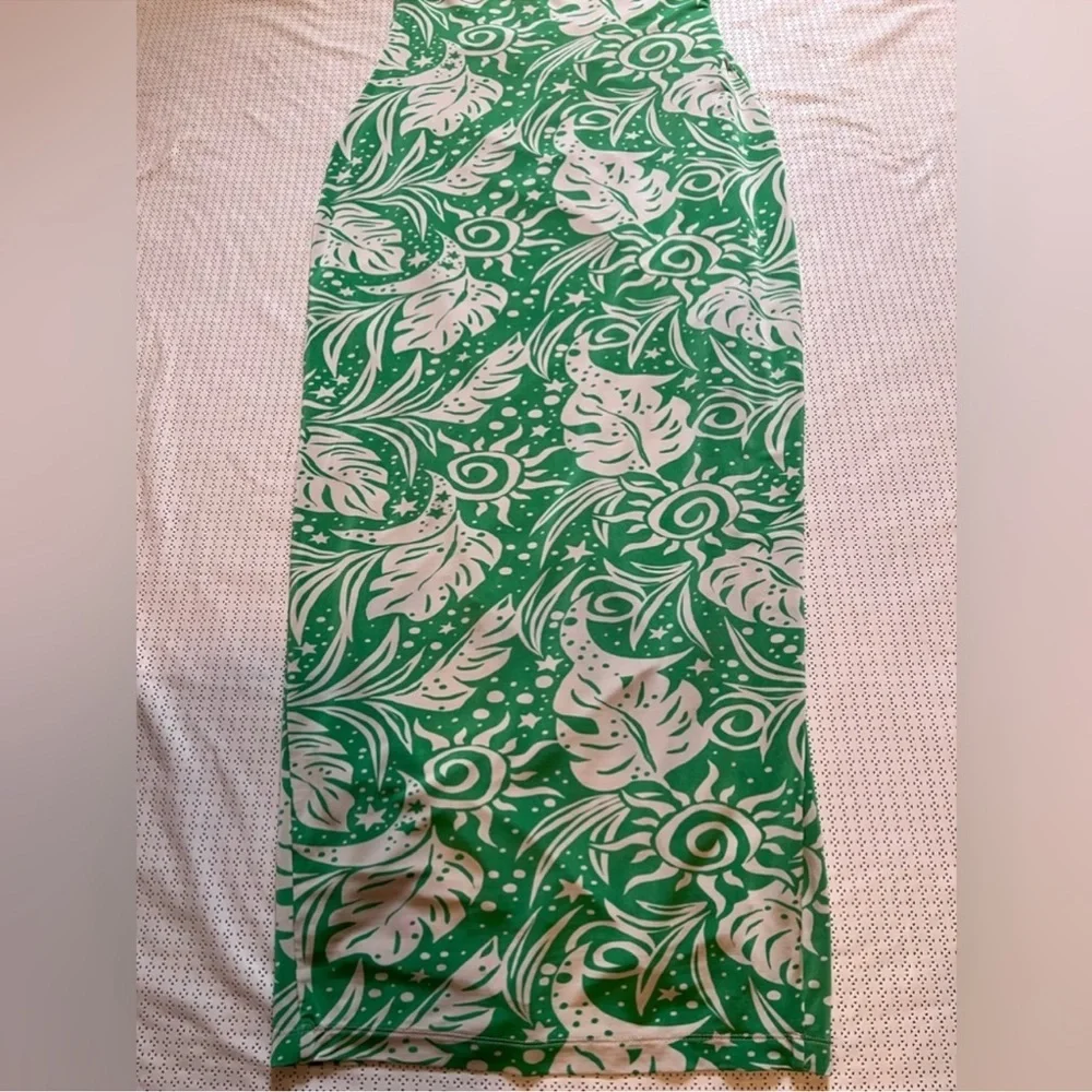 Saylor Kaegan One-Shoulder Dress in Kermit – Size M